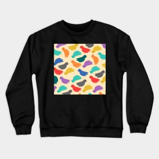 Colorful birds Crewneck Sweatshirt